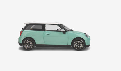 MINI genuine Cooper SE Ocean Wave Green model