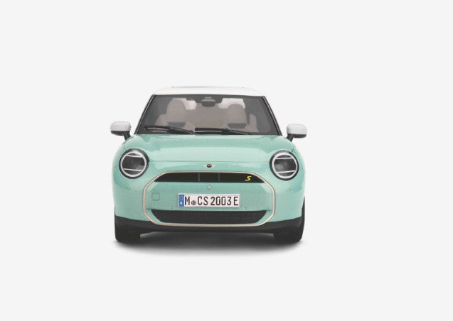 MINI genuine Cooper SE Ocean Wave Green model
