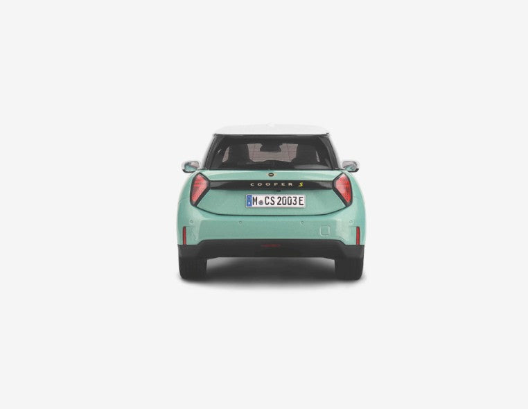 MINI genuine Cooper SE Ocean Wave Green model