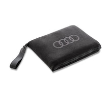 Audi 2-in-1 fleece blanket Black