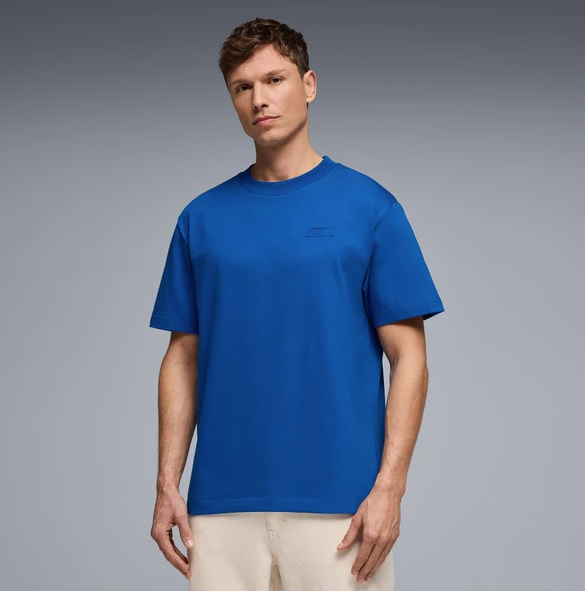 BMW M T-Shirt Logo Reverse Unisex - Blue