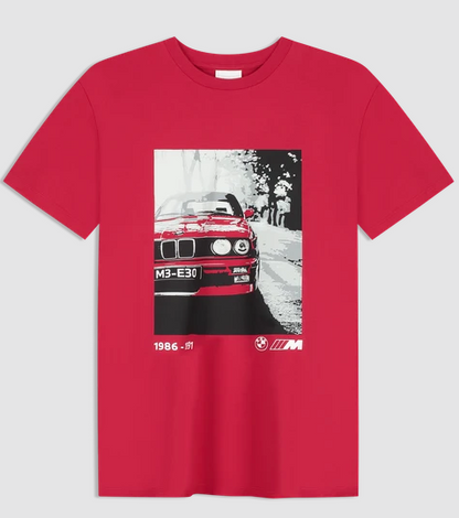 BMW M Graphic T-Shirt - Red/Blue
