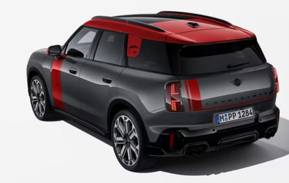 MINI genuine Countryman JCW Red Decal Pack U25 model.