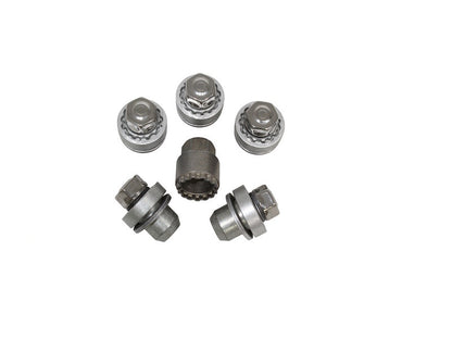 Land Rover Defender Locking Wheel Nut Kit - Chrome