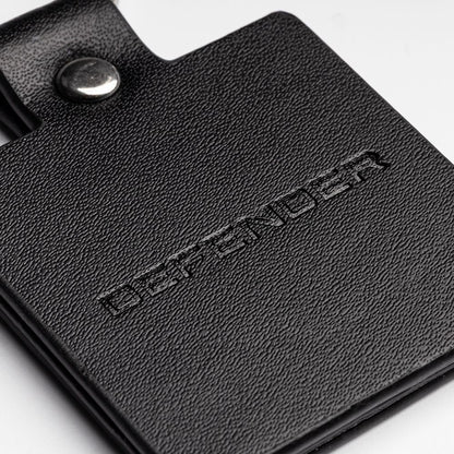 Land Rover Defender Square Leather Key ring