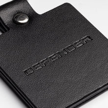 Land Rover Defender Square Leather Key ring