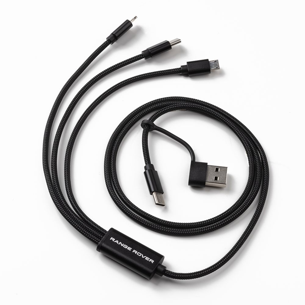 Premium Woven Charging Cable - Range Rover Branded