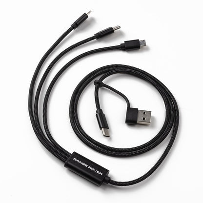 Premium Woven Charging Cable - Range Rover Branded