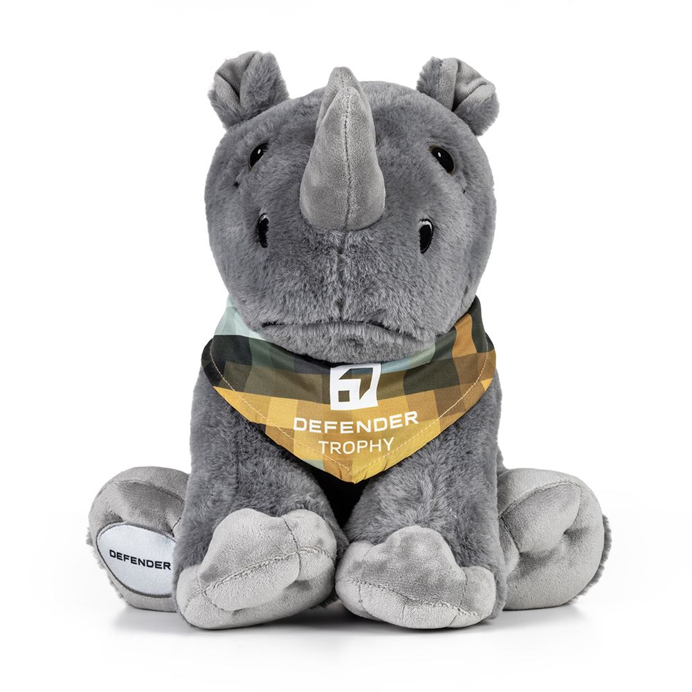Land Rover Defender Trophy Rhino Plush x Tusk