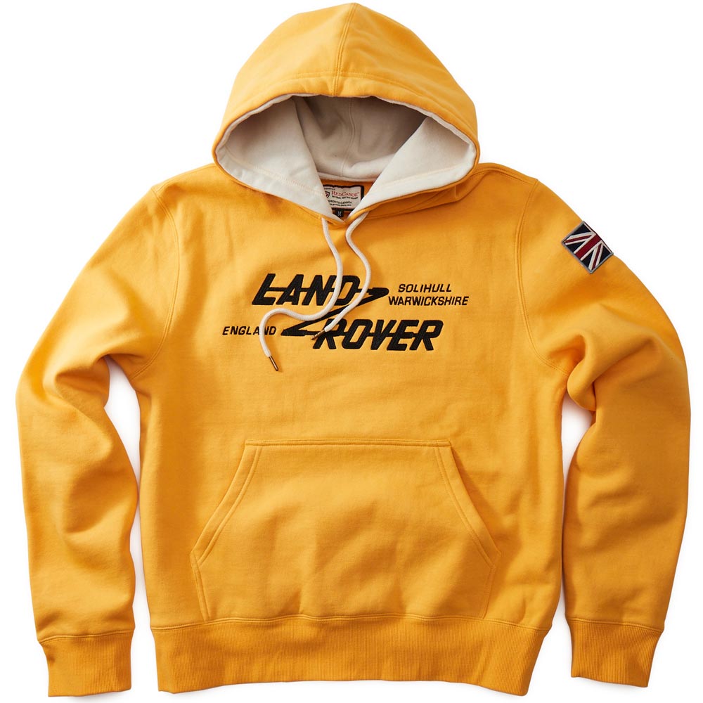 Land Rover Classic Hoody Yellow (Red Canoe)
