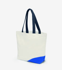MINI Genuine Shopper Bag Car Face Detail Wordmark White Blazing Blue Indigo