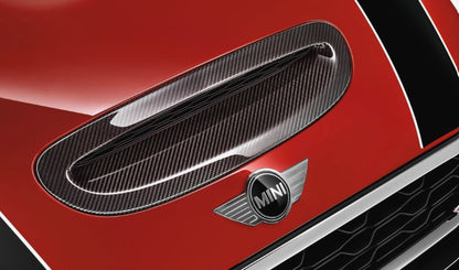 MINI genuine carbon bonnet hood scoop. Models F55 & F56