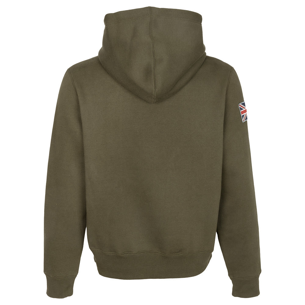 Land Rover Classic Hoody Green (Red Canoe)