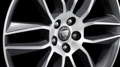 Jaguar Carbon Fibre Wheel Centre Badge - Set of 4