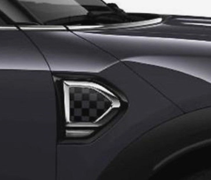 MINI Genuine F60 Countryman Trim Cover Set With Pad Scuttle Checkered Black/Grey