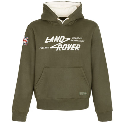 Land Rover Classic Hoody Green (Red Canoe)