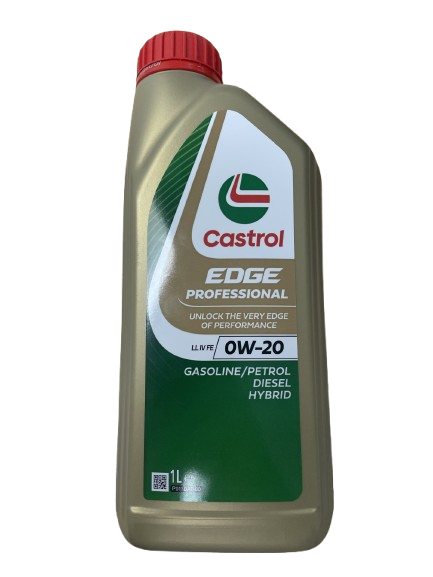 Castrol Edge 0W-20 Oil 1 Litre Top Up - Audi Recommended
