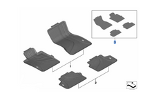 BMW 5 Series All Weather Floor Mats Front & Rear