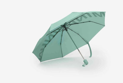MINI genuine Wordmark Foldable Umbrella Ocean Wave Green