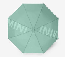 MINI genuine Wordmark Foldable Umbrella Ocean Wave Green