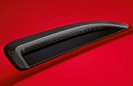 Jaguar F-Type Bonnet Louvre Set - Carbon Fibre - NOT AWD