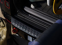 Land Rover Defender Rear Scuff Plate - Bright,Black or Black Chequered Finish