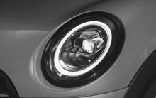 MINI Genuine Left Passenger Side NS Headlight Trim Ring Black