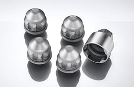 Land Rover Locking Wheel Nuts - Silver Finish
