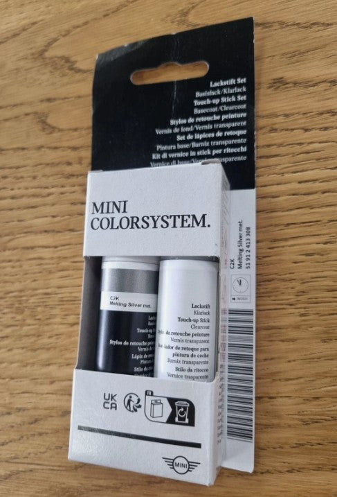 MINI Genuine Melting Silver Touch Up Paint - Code C2K