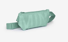 MINI genuine Wordmark Cross Body Bag Ocean Wave Green