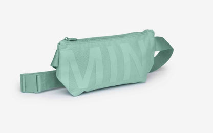 MINI genuine Wordmark Cross Body Bag Ocean Wave Green
