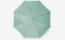 MINI genuine Wordmark Walking Stick Umbrella Ocean Wave Green
