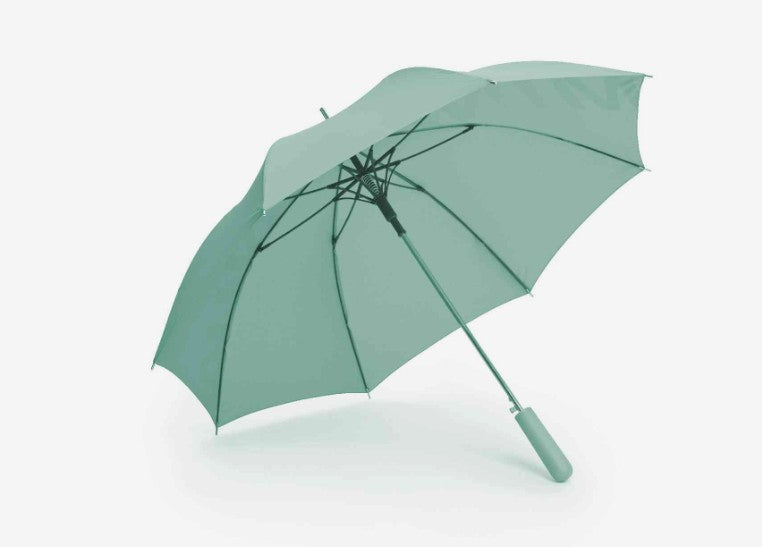 MINI genuine Wordmark Walking Stick Umbrella Ocean Wave Green