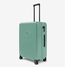 MINI genuine Debossed Wing Logo Trolley Ocean Wave Green