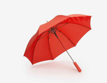 MINI genuine Wordmark Walking Stick Umbrella Rebel Red