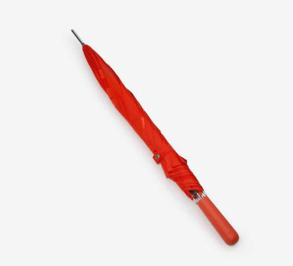 MINI genuine Wordmark Walking Stick Umbrella Rebel Red
