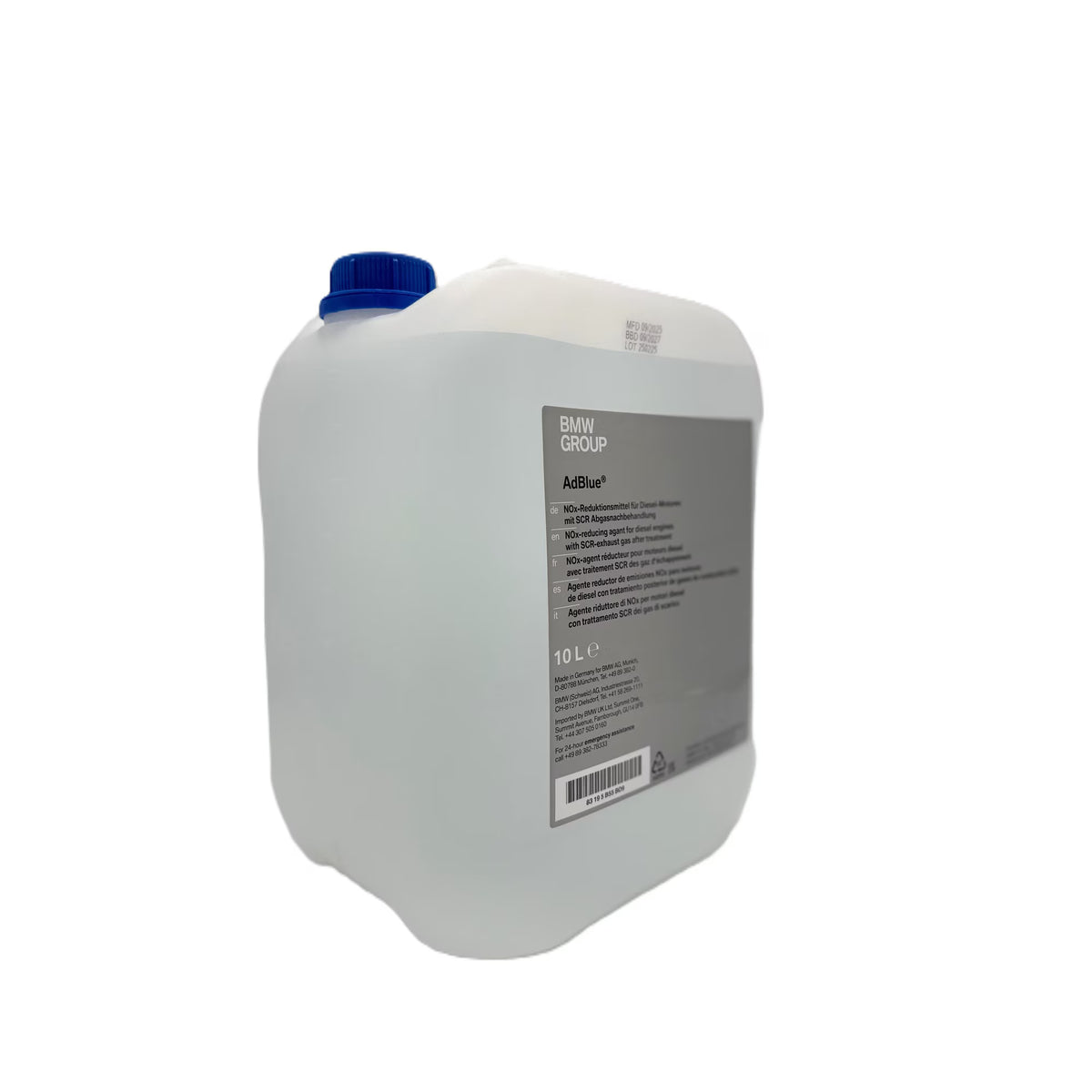 Genuine BMW AdBlue 10L