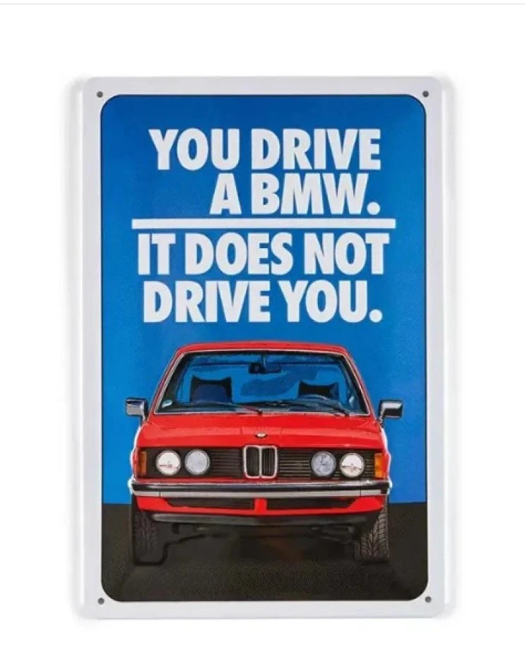 New BMW 50 Year Anniversary Of The 3 Series Metal Sign E21 323