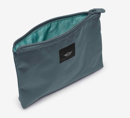 MINI genuine Soft Wing Logo Pouch Smokey Green