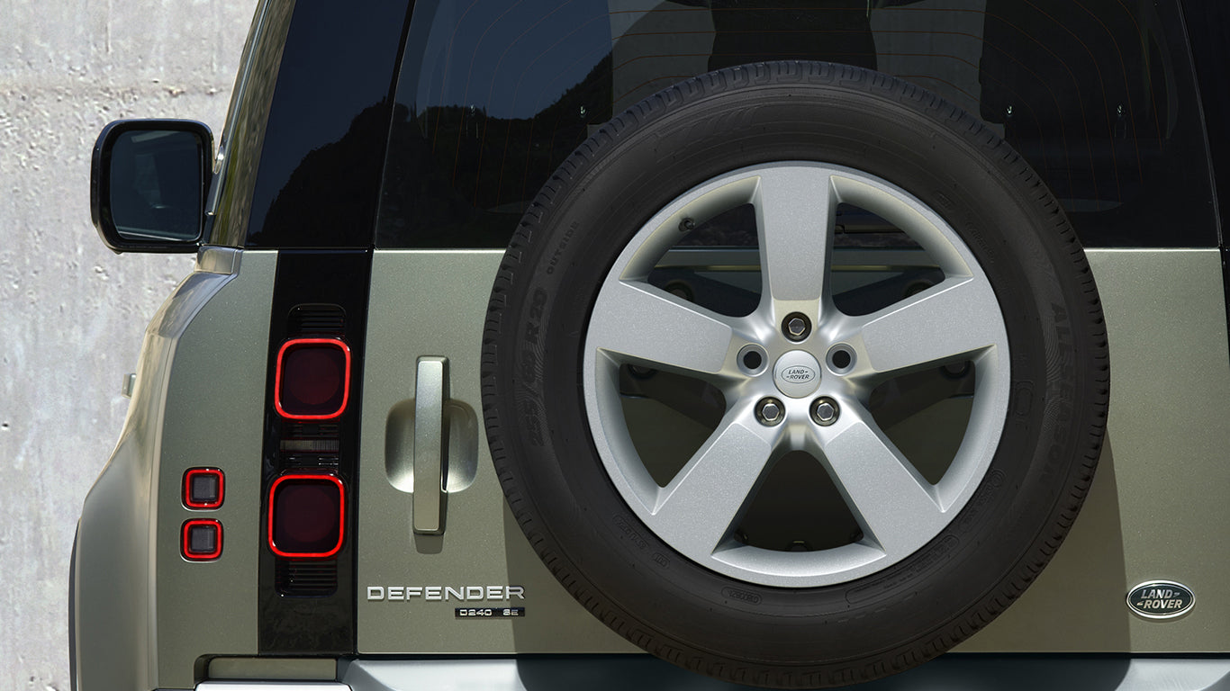 Alloy wheel Defender 20" Style 5098, 5 spoke, Sparkle Silver