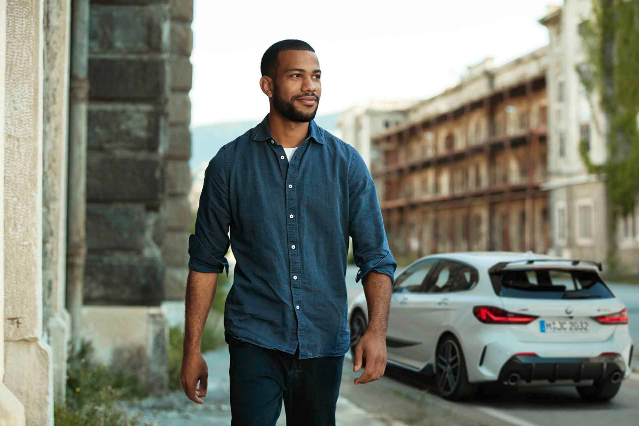 BMW 1 Series F40 Genuine M Performance Rear Spoiler Black High Gloss