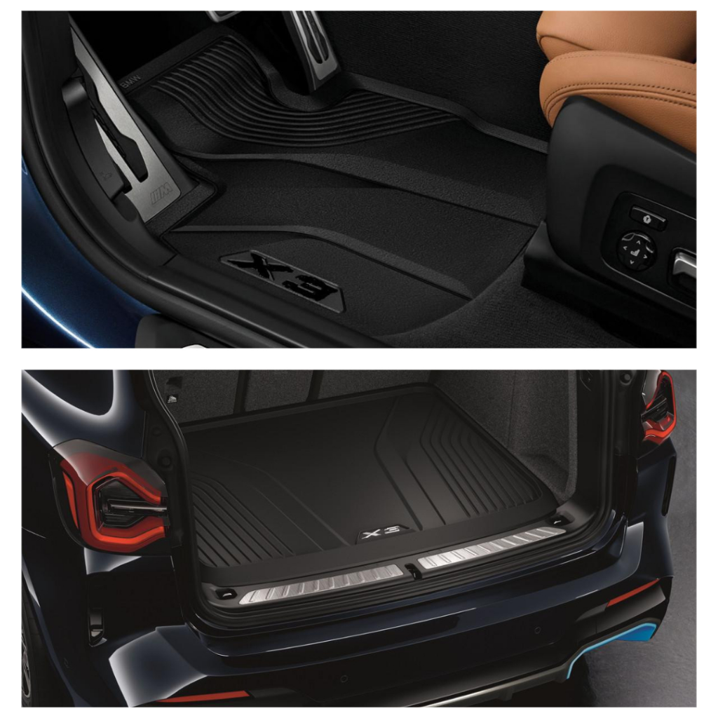 BMW All-Weather Mat Pack Set 2 X3 G01 (Front & Rear Including Boot Mat)