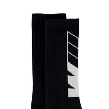Genuine M Unisex Mens Womens Ladies Socks Black Cotton Cushioned Heels Toes