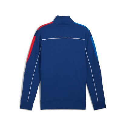 Genuine M Motorsport MT+ Mens Sweat Jacket Blue Cotton Top Regular Fit