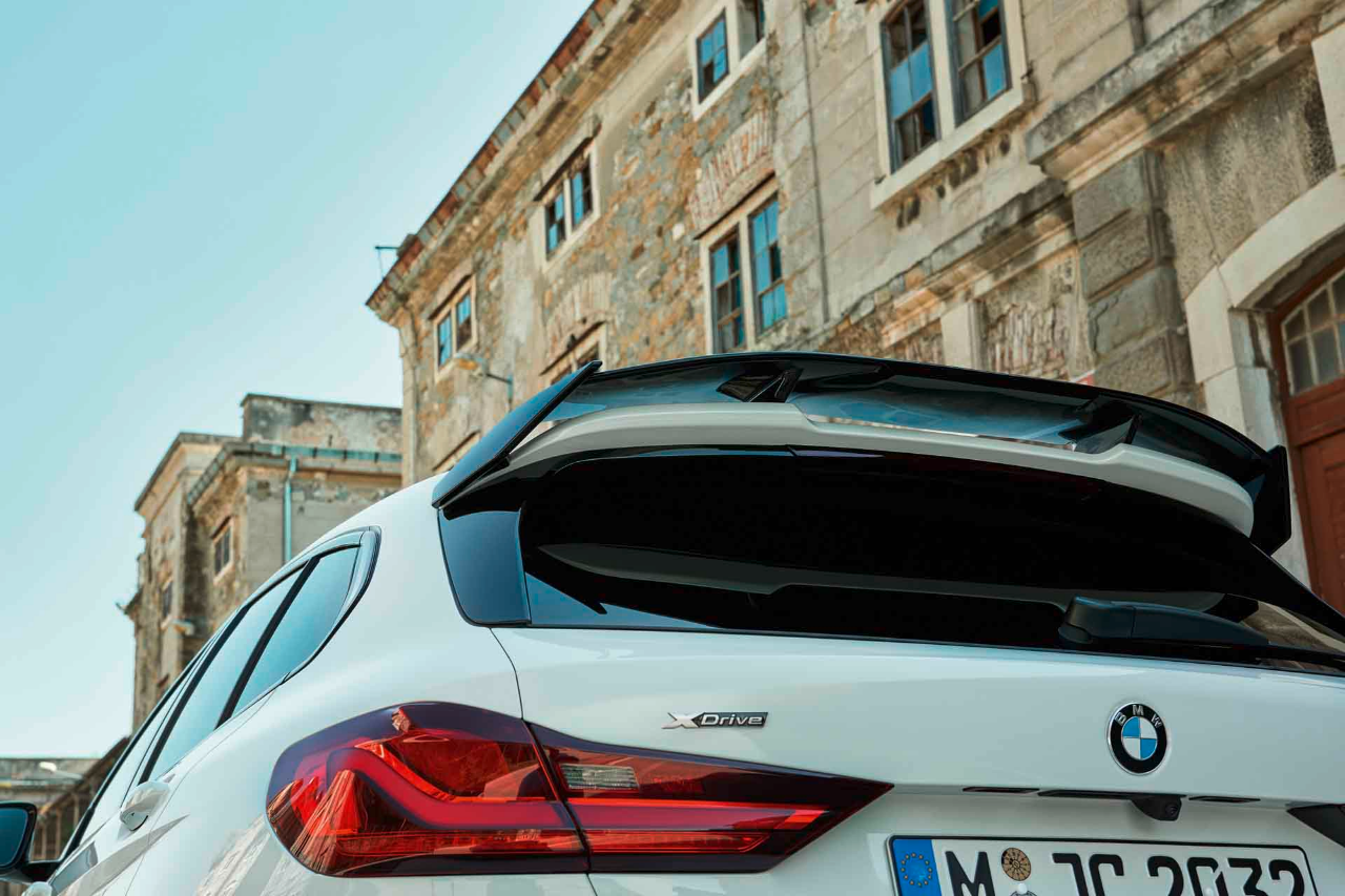 BMW 1 Series F40 Genuine M Performance Rear Spoiler Black High Gloss