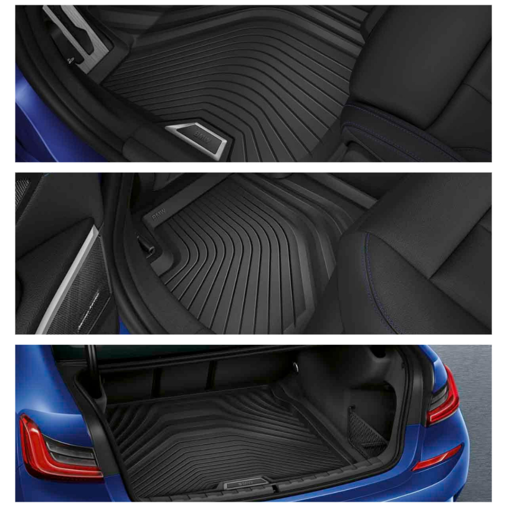 BMW All-Weather Mat Pack Set 3 Series F30 Saloon (Front & Rear Including Boot Mat)