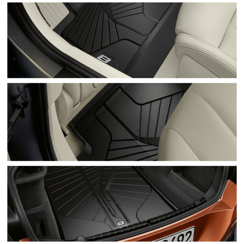 BMW All-Weather Mat Pack Set 8 Series G16 Gran Coupe (Front & Rear Including Boot Mat)