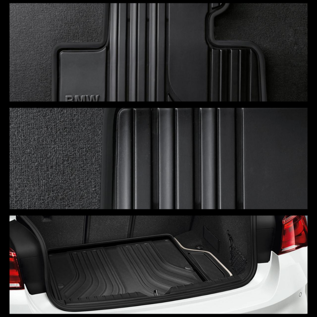 BMW All-Weather Mat Pack Set 1 Series F20 (Front & Rear Including Boot Mat)