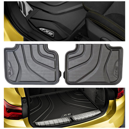BMW All-Weather Mat Pack Set X2 F39 (Front & Rear Including Boot Mat)