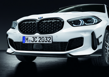 BMW 1 Series F40 Genuine M Performance Front Splitter Attachment Black High Gloss